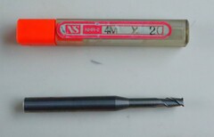 日進工具 エンドミル  NHR-2 4M×20　