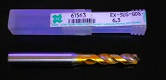 OSG  ドリル　 EX-SUS-GDS 6.3刃径6.3溝長31全長75シャンク径8