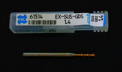 OSG  ドリル   EX-SUS-GDS1.4シャンク径3全長4刃径1.4溝長9未使用