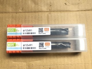 NS TOOL ラジアスエンドミル2本 【ラジアスエンドミル2本】φ12xR1 MSRS430