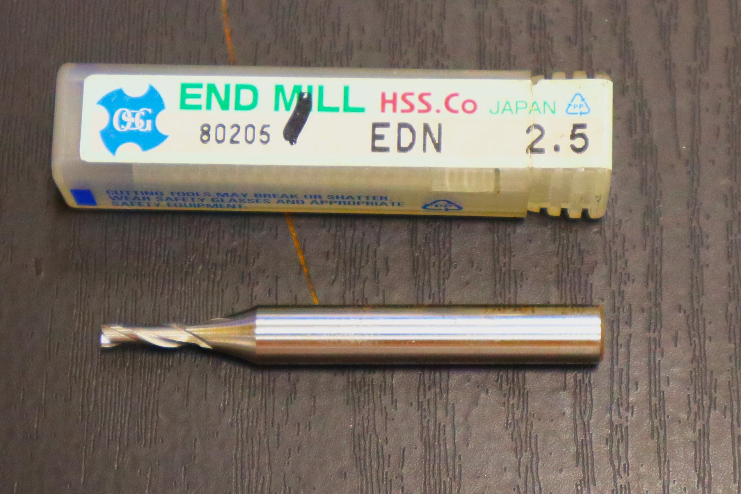 OSG　 エンドミル 　EDN　2.5　