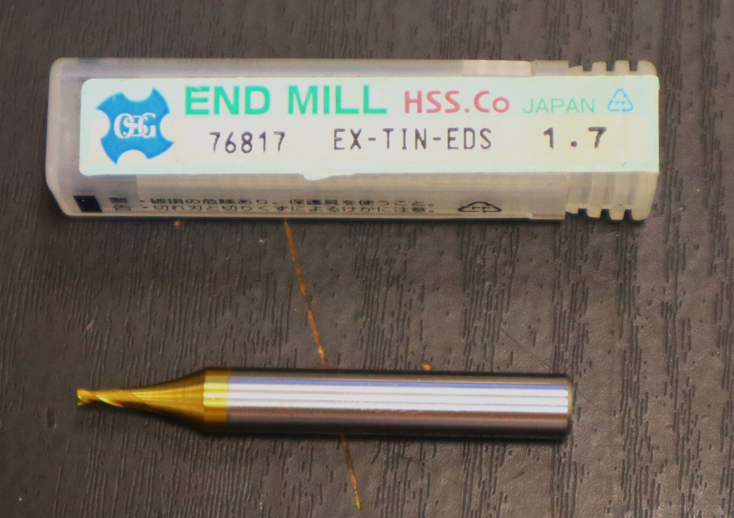 OSG エンドミル EX-TIS-EDS 1.7