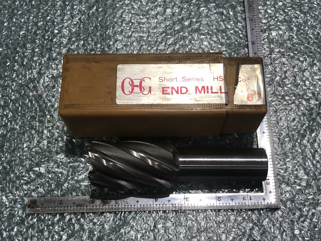 OSG/ オーエスジー 6枚刃/スクエア/エンドミル φ46