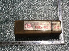 OSG/ オーエスジー 4枚刃/スクエア/エンドミル φ38