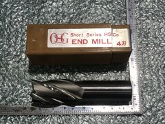 OSG/ オーエスジー 4枚刃/スクエア/エンドミル φ37　