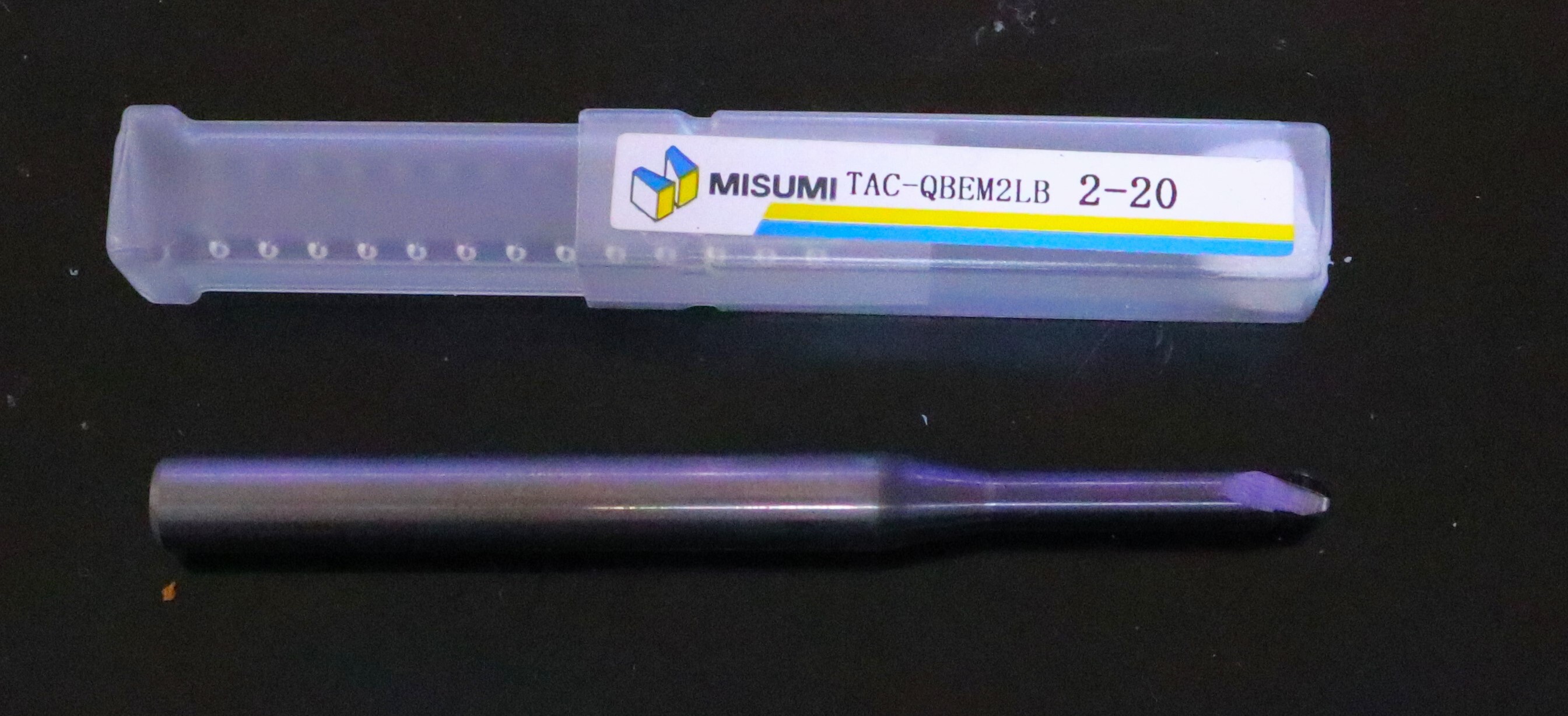 MISUMI   エンドミル 　TAC-QBEM2LB 2-20