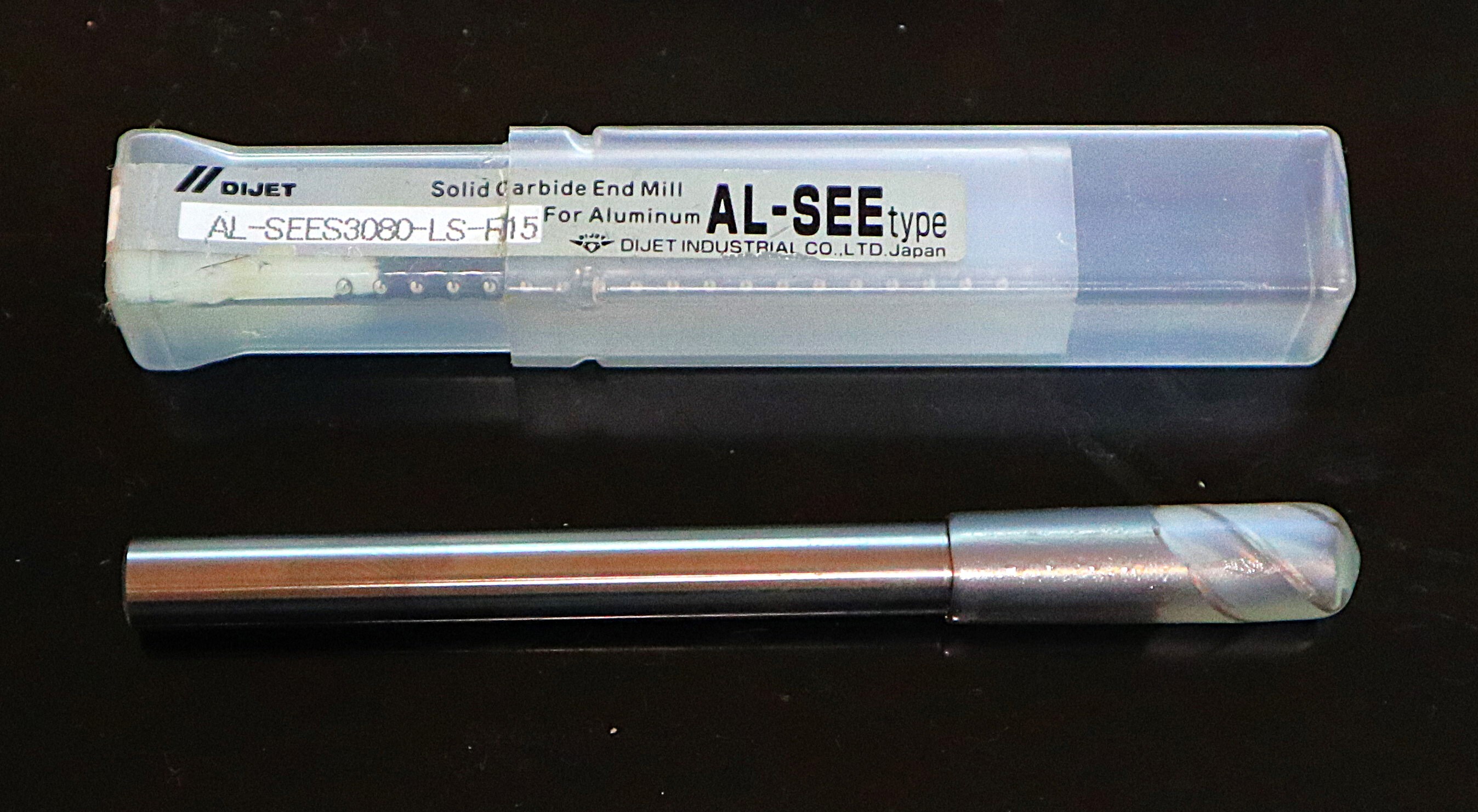 DIJET エンドミル AL-SEES3080-LS-R15　未使用