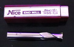 NICE  エンドミル　 2枚刃　10　未使用