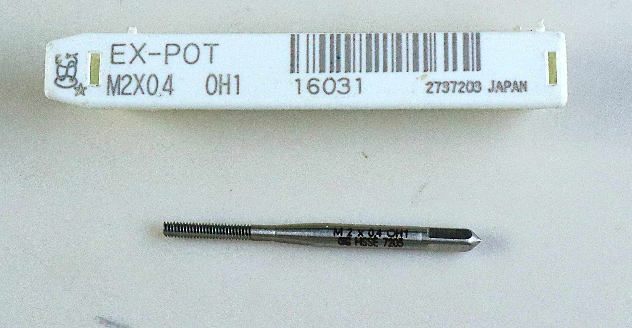 OSG  タップ　 EX-POT　M2×0.4