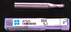 OSG　 ハイススクエアエンドミル  EDS-5.1