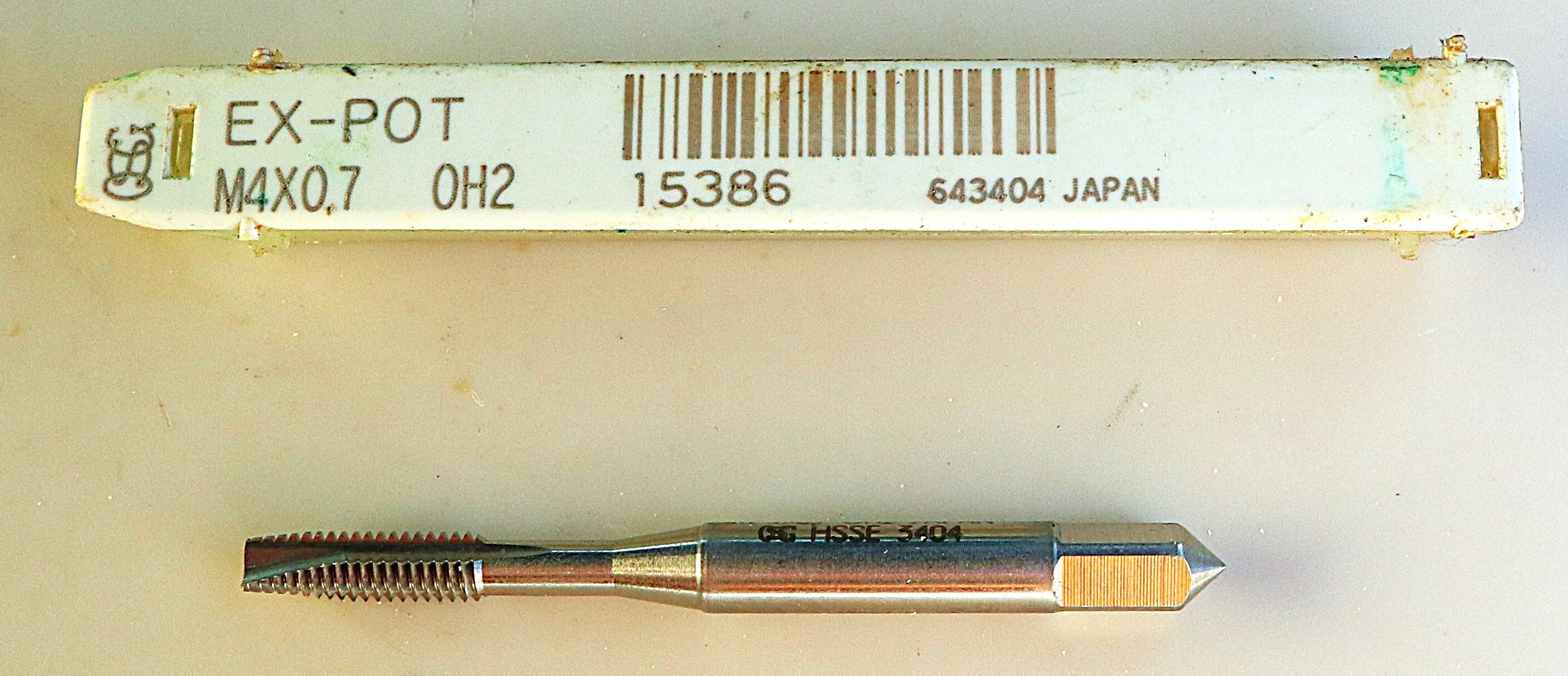 OSG ポイントタップ EX-POT-STD-M4X0.7