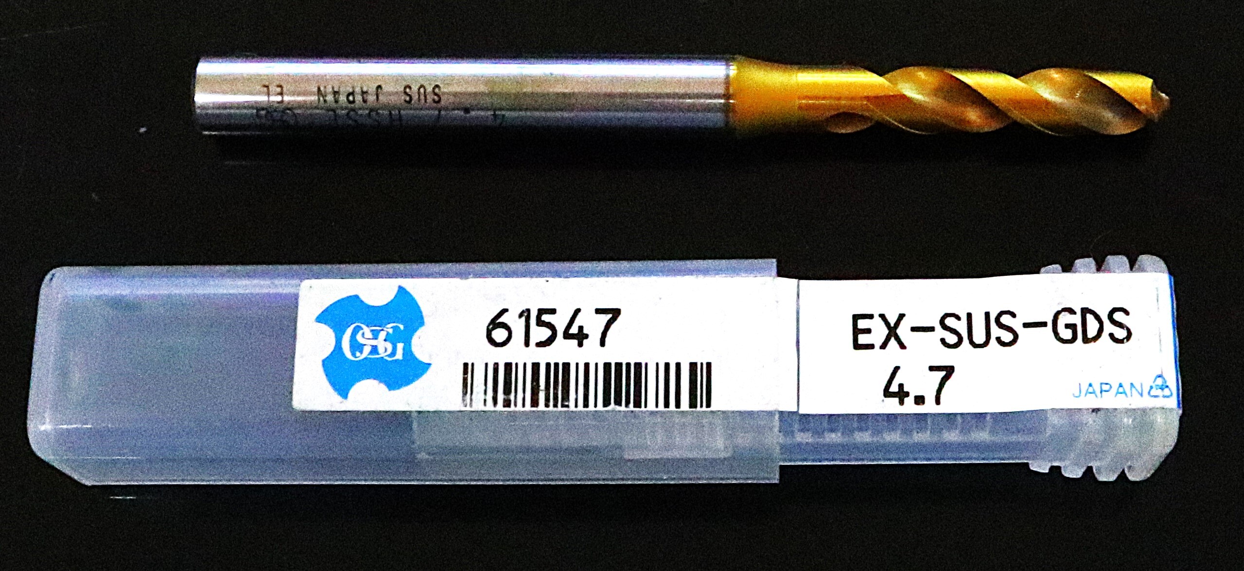 OSG EXゴールドドリル EX-SUS-GDS-4.7