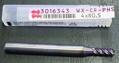 OSG  エンドミル 　4×R0.5
