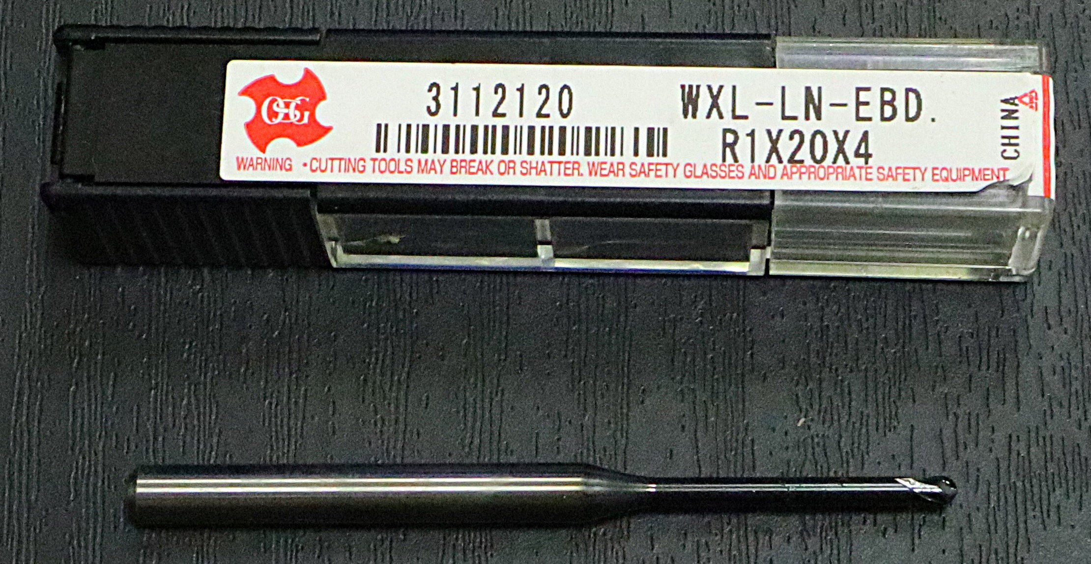 OSG   超硬ボールエンドミル  WXL-LN-EBD-R1X20X4