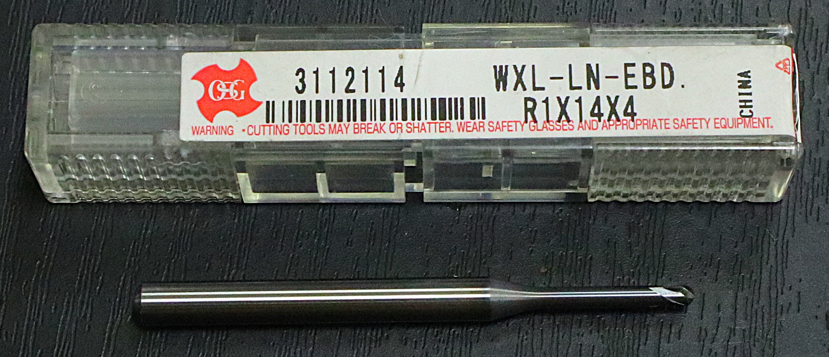 OSG   超硬ボールエンドミル  WXL-LN-EBD R1X14X4