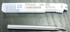 OSG  超硬ボールエンドミル  WXL-EBD-R2X6X6