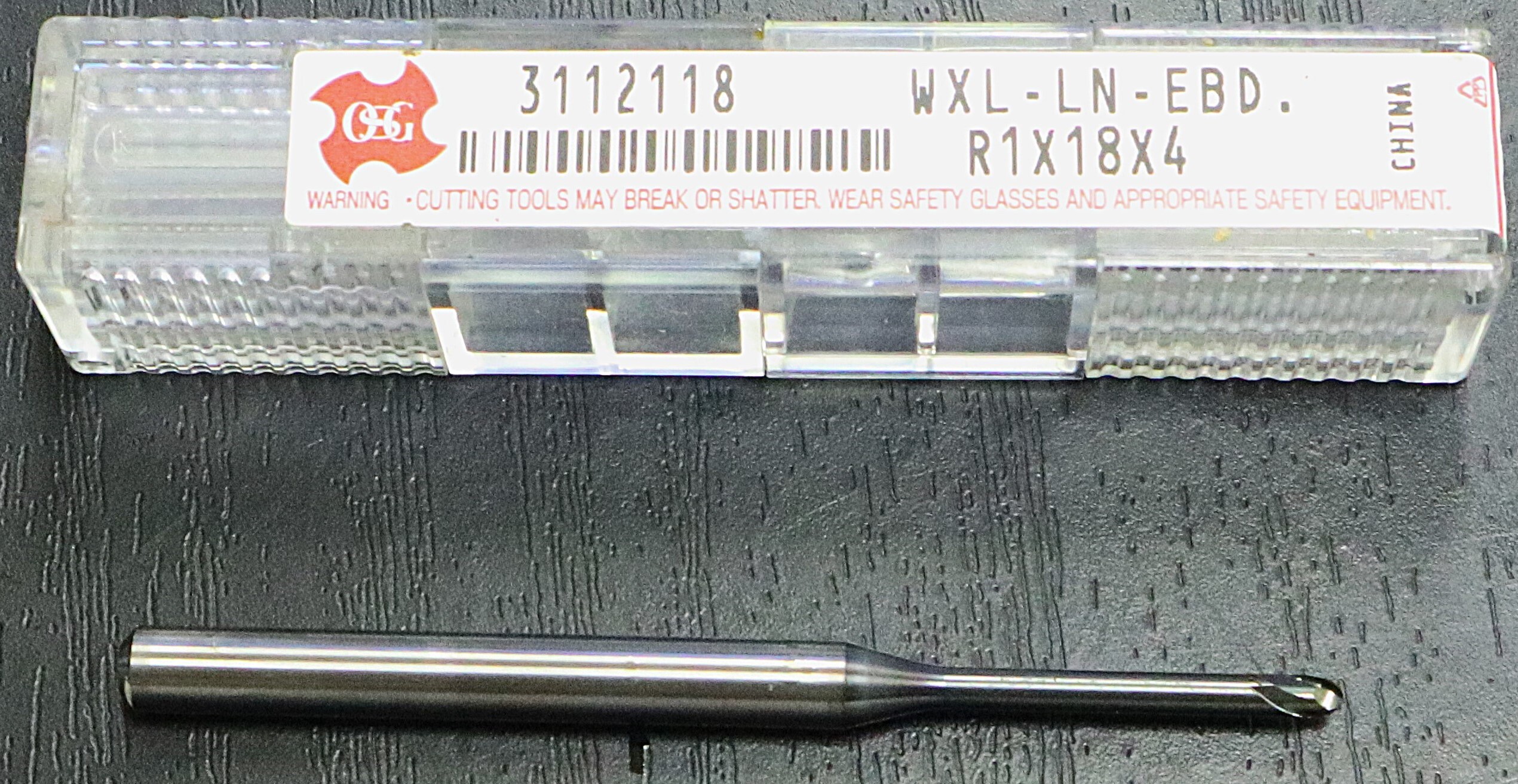 ボールエンドミル OSG  　WXL-LN-EBD-R1X18X4