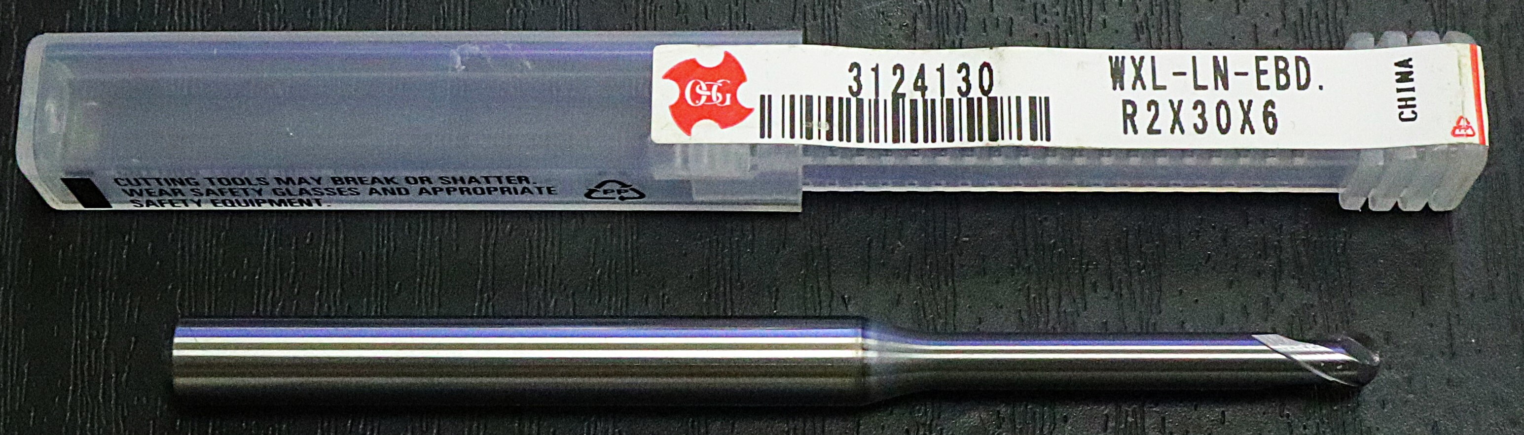 OSG　  超硬エンドミル 　WXL-LN-EBD-R2X30X6