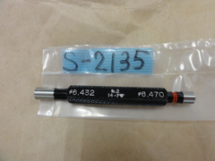 児玉精密 栓ゲージ φ6.432 φ6.470