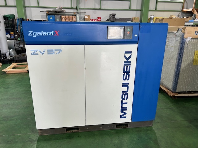 三井精機 スクリューコンプレッサー ZV37AXR | マシンライフ