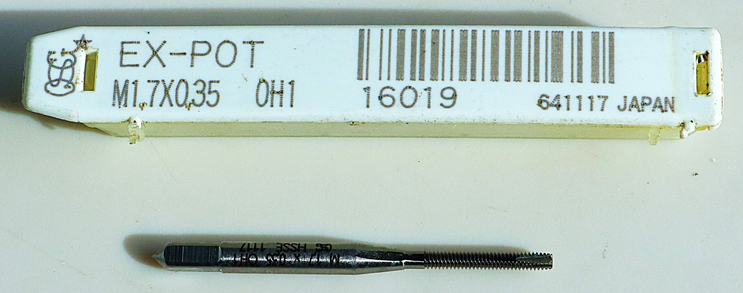 OSG  タップ  EX-POT-STD-M1.7X0.35