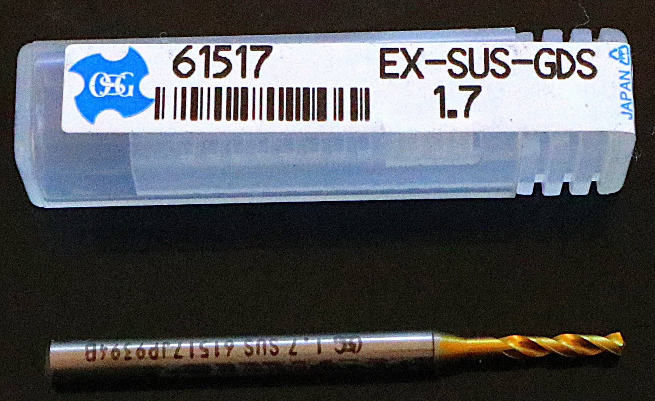 OSG　 EXゴールドドリル EX-SUS-GDS-1.7