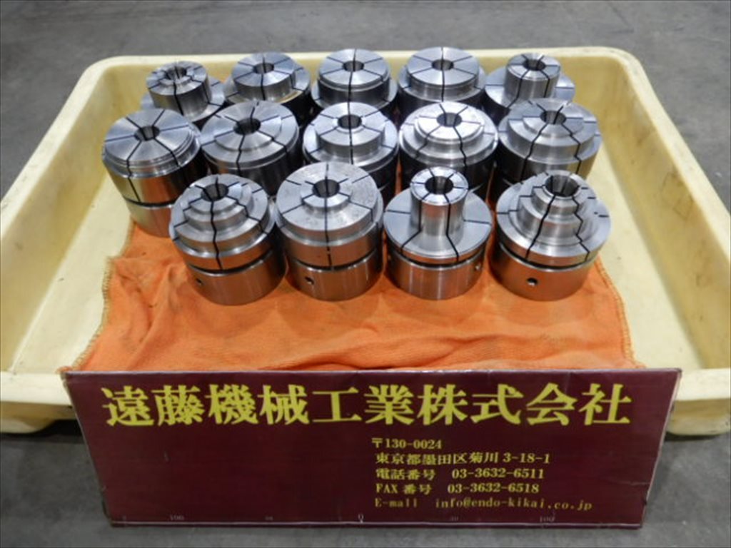 エグロ コレットチャック　開きヤトイ C型8号ブランク　M8　φ72