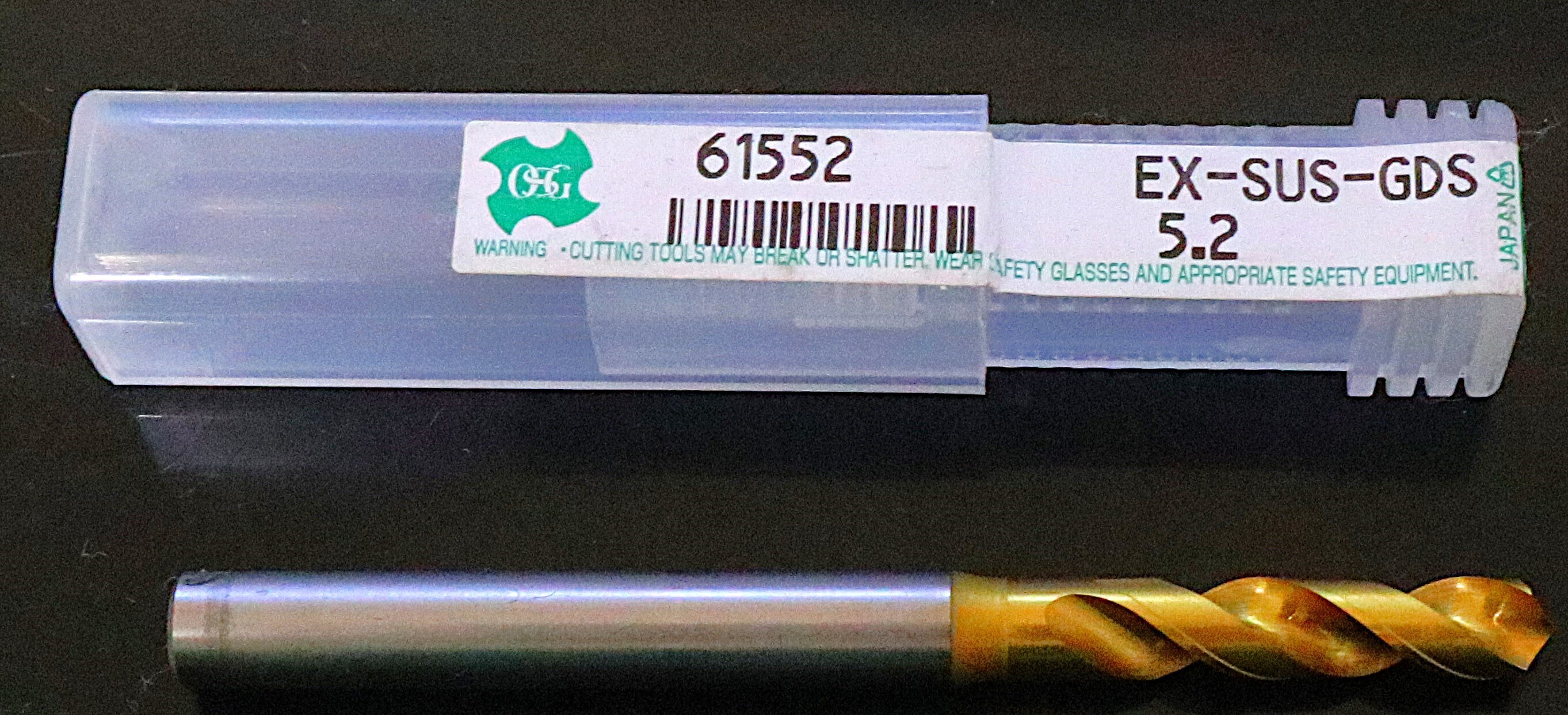 OSG  EXゴールドドリル EX-SUS-GDS-5.2  未使用