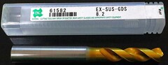 OSG EXゴールドドリル EX-SUS-GDS-8.2 未使用