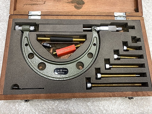 ミツトヨ 替アンビル式外側マイクロメーター OMC 0-150W (104-101)