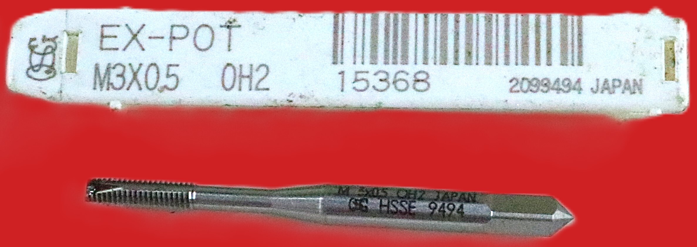 OSG ポイントタップ  EX-POT-STD-M3X0.5