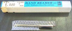 エフ・ピー・ツール リーマー   1.020 未使用