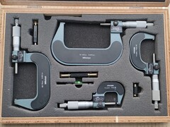 ミツトヨ カウント外側マイクロメータセット M820-100ST