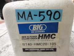 BIG,大昭和精機 ミーリングチャック BT40-HMC20-150