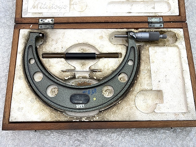 ミツトヨ 外側マイクロメーター OM-175(103-143A)