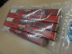 不二越(NACHI) テーパーシャンクドリルセット 10/11.2(2本)/11.3(2本)