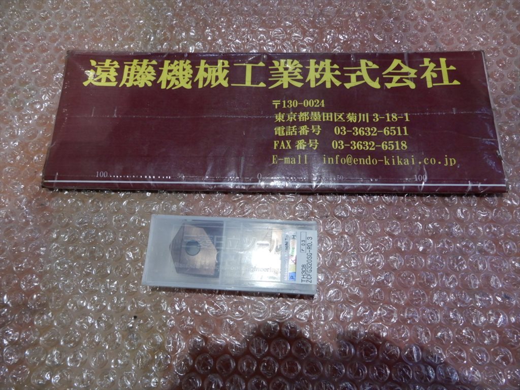 MOLDINO カッター用インサート 未使用品 ZCFG320SG-R0.3 TH308