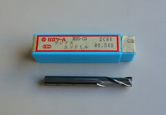 日立ツール エンドミル 　 R0.5×8