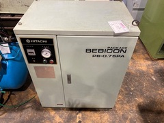日立 0.75kwエアーコンプレッサー PB-0.75PA