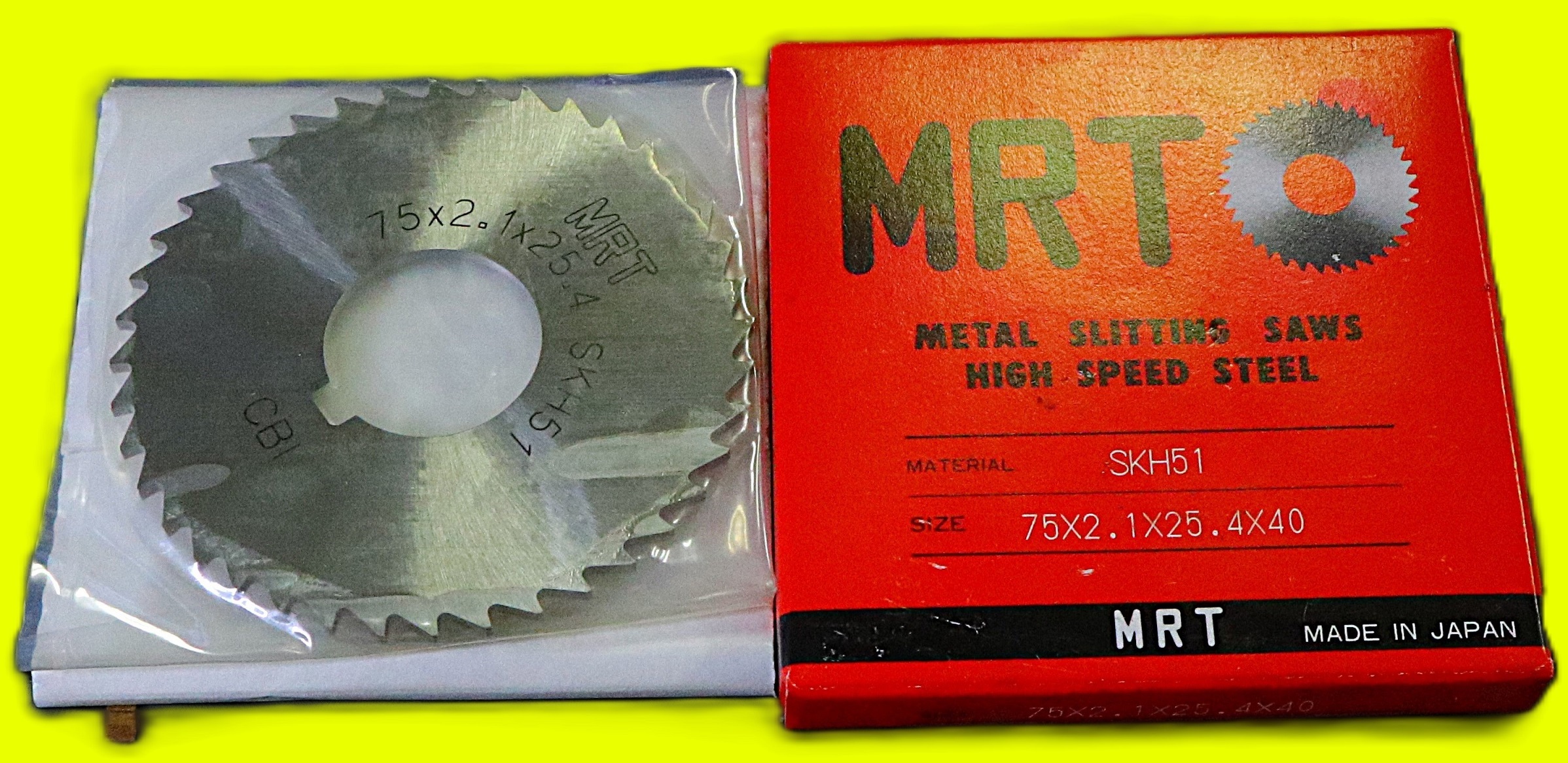 MRT  メタルソー 75×2.1×25.4×40　未使用