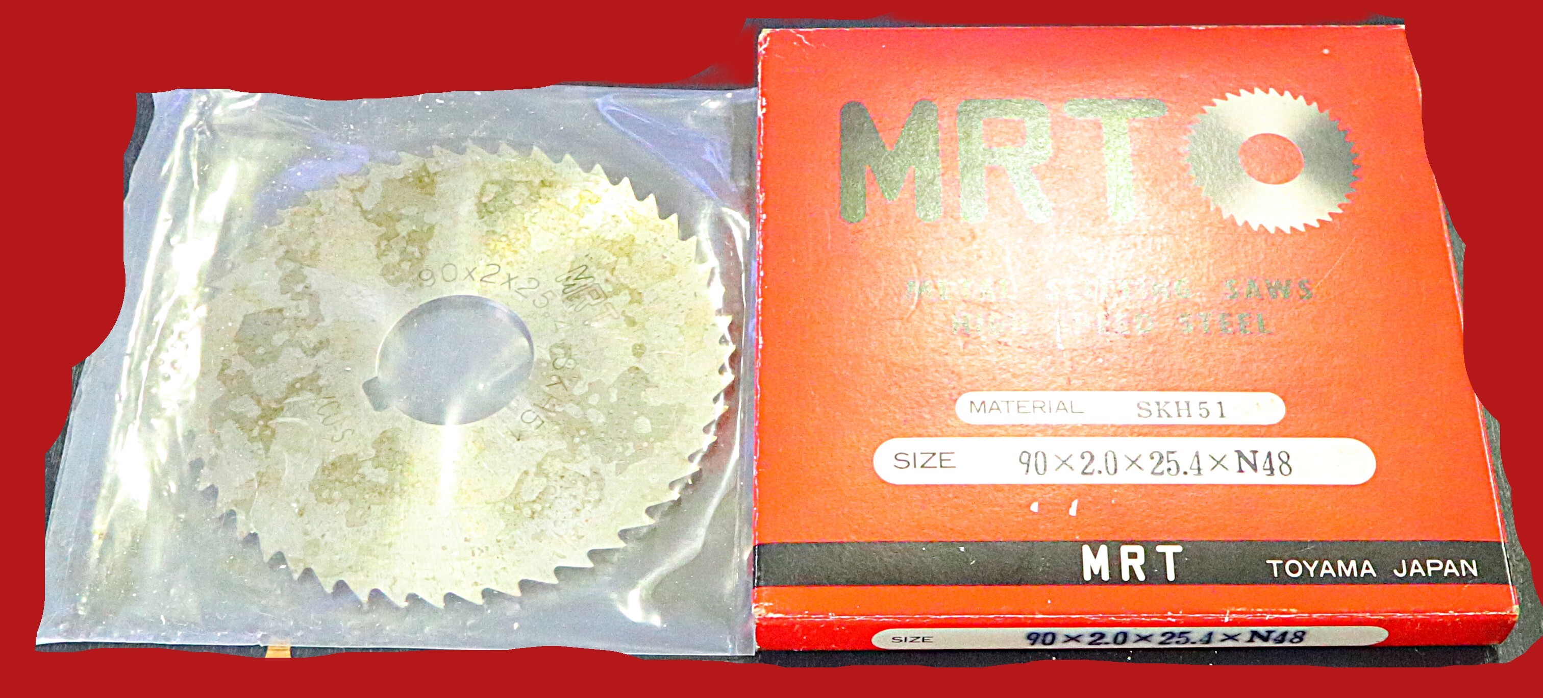 MRT   メタルソー 　90×2.0×25.4×N48　未使用