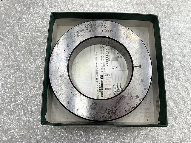 新潟精機 リングゲージ 76.0