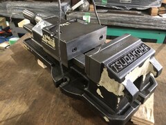 津田駒/TSUDAKOMA 油圧バイス 口幅175mm　口高60mm