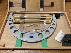 MITUTOYO｜ミツトヨ 替アンビル式デジタル外側マイクロメーター OMC-500MB