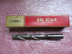 コベルコ/KOBELCO 2枚刃エンドミル 25 Co- Hss