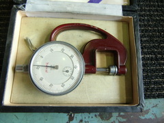 ピーコック ダイヤルシックネスゲージ G