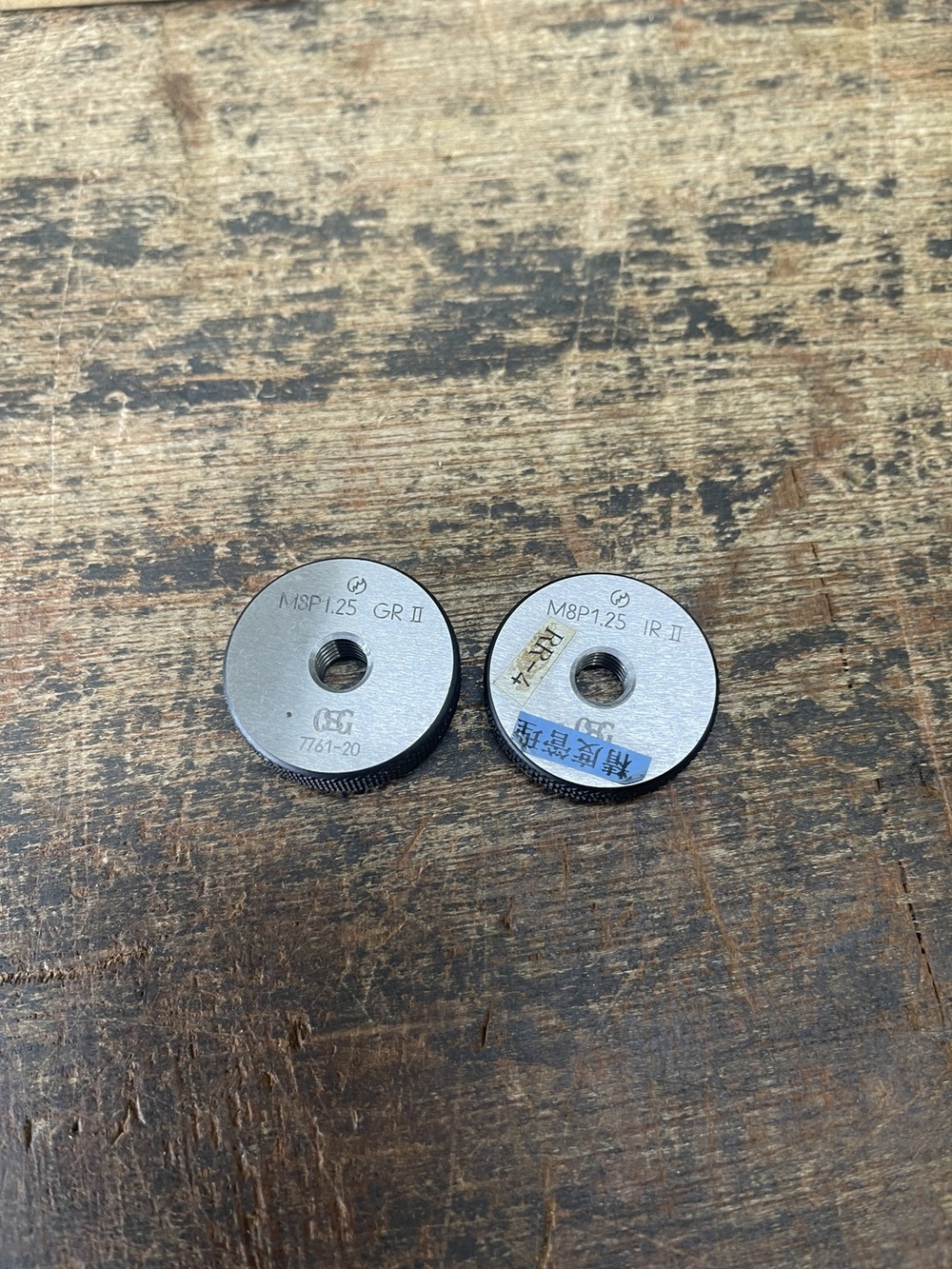 OSG ねじリングゲージ M8×1.25