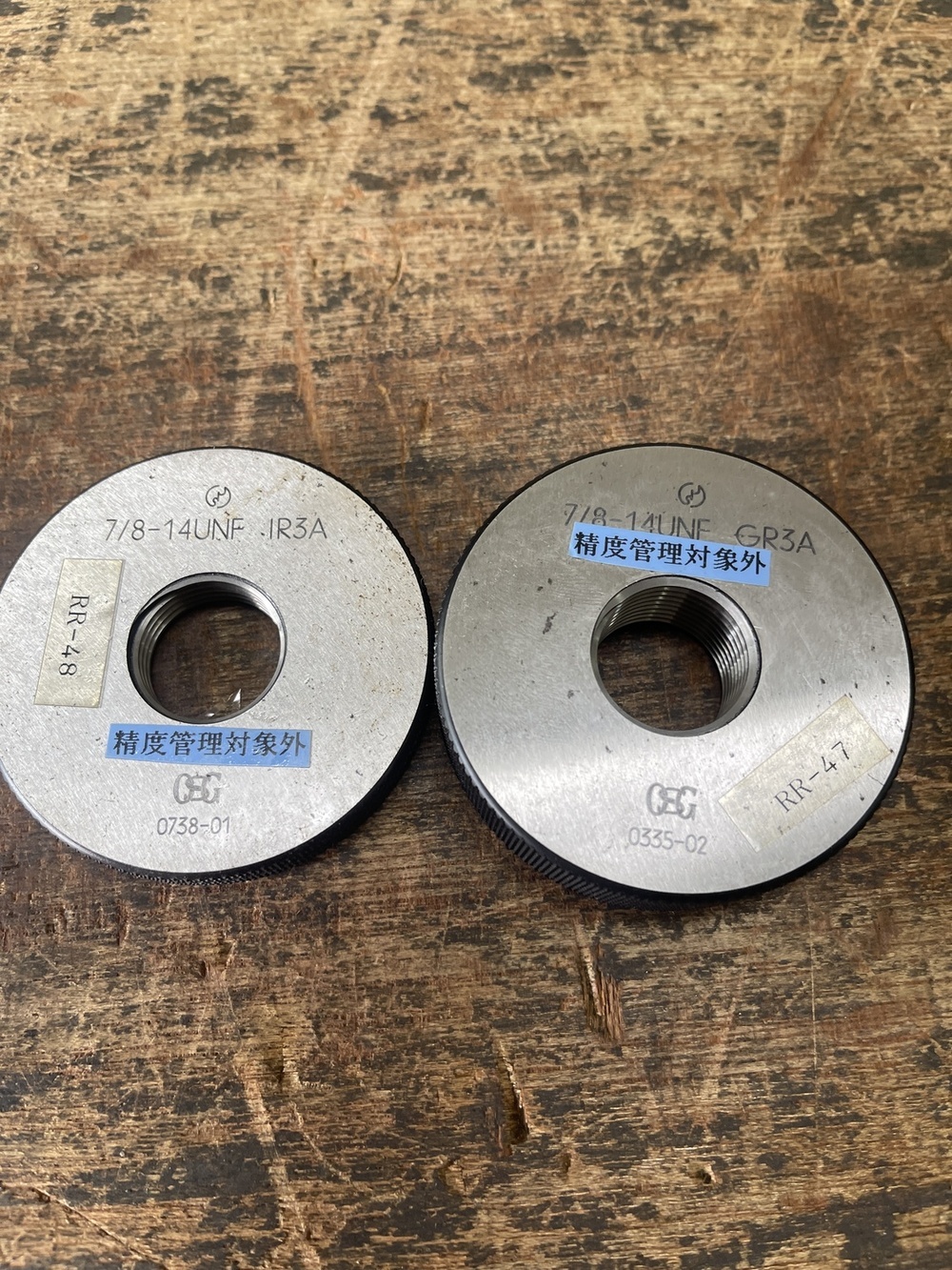 OSG ねじリングゲージ 7/8-14UNF