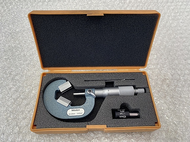 ミツトヨ V溝マイクロメーター VM3-25(114-102)