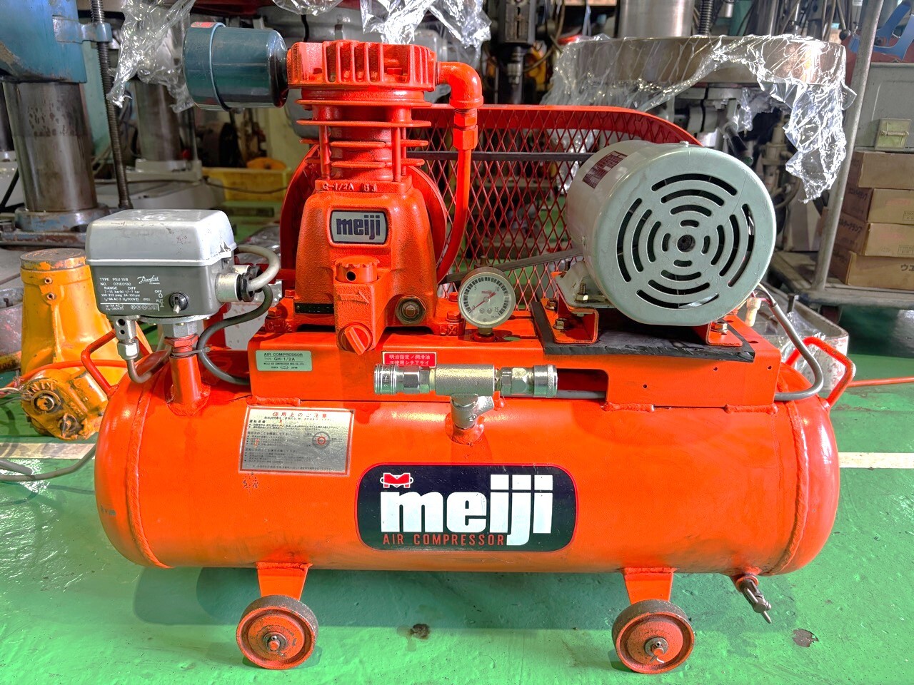 明治 コンプレッサー GH-1/2A | マシンライフ